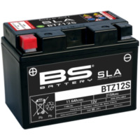 BS BATTERY SLA Wartungsfreie Batterie Werkseitig aktiviert - BTZ12S für Honda, Yamaha, für: MV Agusta