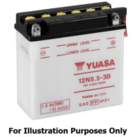 YUASA Konventionelle Batterie ohne Säurepack - 12N24-3A für Laverda 750SF
