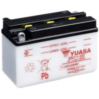 YUASA Konventionelle Batterie ohne Säurepack - 6N11-2D