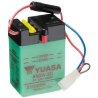 YUASA Konventionelle Batterie ohne Säurepack - 6N2A-2C für Honda ST70DAX
