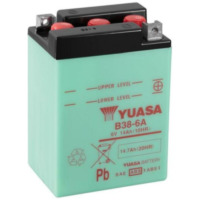 YUASA Konventionelle Batterie ohne Säurepack - B38-6A für Ducati SCRAMBLER350