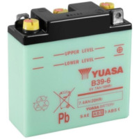 YUASA Konventionelle Batterie ohne Säurepack - B39-6