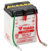 YUASA Konventionelle Batterie ohne Säurepack - YB2.5L-C
