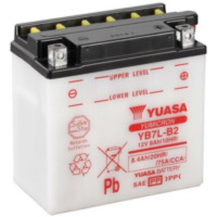 YUASA Konventionelle Batterie ohne Säurepack - YB7L-B2 für MBK, Peugeot, Yamaha
