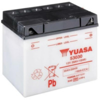 YUASA Konventionelle Batterie ohne Säurepack - 53030 für Moto Guzzi 1000MILLEGT, 1000SP, 850LEMANSI Ducati 860GT, 860GTS, 900DARMAH