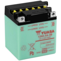 YUASA Konventionelle Batterie ohne Säurepack - 12N5.5A-3B für Yamaha RD125, RD400