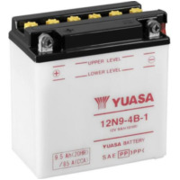 YUASA Konventionelle Batterie ohne Säurepack - 12N9-4B-1 für Honda, Kawasaki, Cagiva