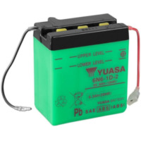 YUASA Konventionelle Batterie ohne Säurepack - 6N6-1D-2 für Kawasaki KH125
