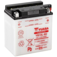 YUASA Konventionelle Batterie ohne Säurepack - YB10L-B2 für Piaggio X9125 Suzuki GS500