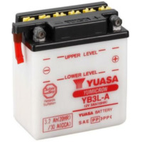 YUASA Konventionelle Batterie ohne Säurepack - YB3L-A für Honda, Kawasaki, Cagiva