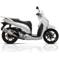 YASUNI Scooter 4 Silencer - Titanium for: HONDA SH 300