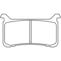 CL BRAKES Street Sintered Metal Brake Pads - 1252A3+ for Honda CBR1000RR