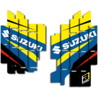 BLACKBIRD Dream Graphic 4 Radiator Louvers Graphic Kit for: Suzuki RMZ for RM-Z250