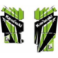 BLACKBIRD Dream Graphic 4 Radiator Louvers Graphic Kit for: Kawasaki KXF for KX250, KX250F