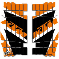 BLACKBIRD Dream Graphic 4 Kühlerlamellen Grafik-Kit für: KTM A502N