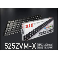 D.I.D 525ZVM-X X-Ring Drive Chain 525 for Honda, Ducati, Triumph