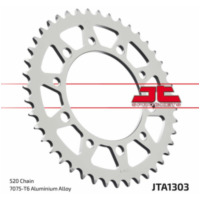 JT SPROCKETS Aluminium Ultra-Light Rear Sprocket 1303 - 520 for Honda CBR600F, CBR900RR, CTX700 JTA1303.50BLK