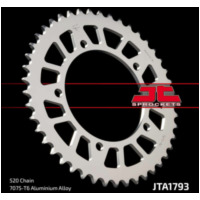 JT SPROCKETS Aluminium Ultra-Light Rear Sprocket 1793 - 520 JTA1793.43BLK