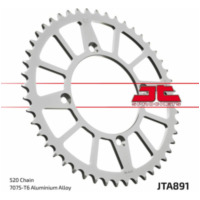 JT SPROCKETS Aluminium Ultra-Light Rear Sprocket 891 - 520