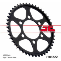 JT SPROCKETS Kettenrad 47 Zähne Stahl Standard 428 Pitch Typ 1222 für Honda CB125R