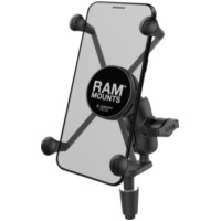 RAM MOUNTS X-Grip® Short Arm Phone Holder with Fork Stem Base - Large Phones für Honda, Yamaha, Suzuki