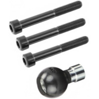 RAM MOUNTS M8 Bolts Screw-On Clamp Base - B Size Ball