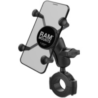 RAM MOUNTS X-Grip® Short Arm Phone Holder with Large Handlebar Base