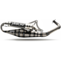 YASUNI Carrera 10 Full Exhaust System Aluminium - for: Piaggio for NRG50, NTT50, TYPHOON50 Gilera RUNNER50, STALKER50
