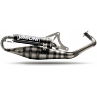 YASUNI Carrera 10 Full Exhaust System Carbon - for: Piaggio for NRG50, NTT50, TYPHOON50 Gilera RUNNER50, STALKER50