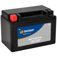 TECNIUM Battery Maintenance Free Factory Activated - BTX9 FA für Honda, KTM, Kawasaki
