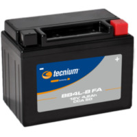TECNIUM Battery Maintenance Free Factory Activated - BB4L-B for Derbi, Aprilia, Peugeot