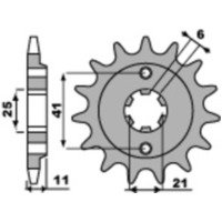 PBR Standard Stahlriztel vorne 283 - 520