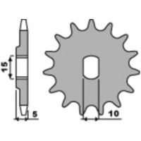 PBR Standard Stahlriztel vorne 590 - 415