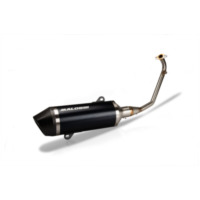 MALOSSI RX Full Exhaust System Aluminium/Carbon - for: Honda SH 125 for SH125I