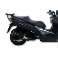 MALOSSI Wild Lion Full Exhaust System Aluminium/Carbon - for: Kymco AK550 for XCITING400
