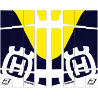 BLACKBIRD Replica Trophy 21 Radiator Louvers Graphic Kit - for: Husqvarna TE/FE for FE250, FE350, FE450