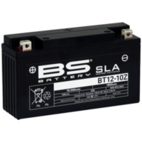 BS BATTERY SLA Battery Maintenance Free Factory Activated - BT12-10Z for Zontes 310T, 310V, 310X