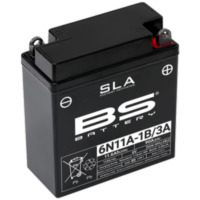 BS BATTERY SLA Maintenance Free Factory Activated - 6N11A-1B/3A for Husqvarna SMS125, TE125, WR125