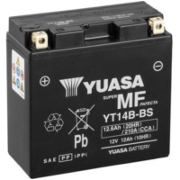 YUASA Batterie Wartungsfrei - Werkseitig aktiviert - YT14B FA für Yamaha FJR1300, FZS1000, FZS1000S Hyosung GV650AQUILA