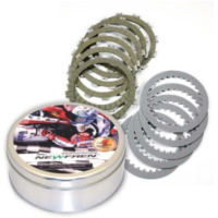 NEWFREN Stahl-Kupplungsscheiben + Reibungskupplungsscheiben-Satz - für Kawasaki Z/ZX H2 NINJAH2, NINJAH2SX, ZH2