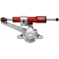 BITUBO Red Steering Damper Kit OEM Position Position for: Aprilia TUONO 1000/R/Factory for RSV1000
