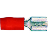 Spade connector female red -1.0 2253