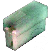 T block connector male 2 pin