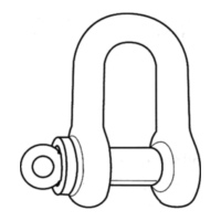 shackle 13MM+Bolt 1/2