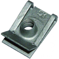 sheet nut M8 galvanised metric