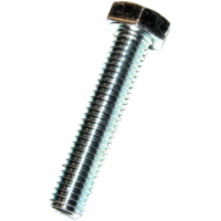 Hex bolt m4x30 din933 plated steel
