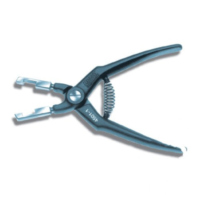 Fuel line clamp pliers opel