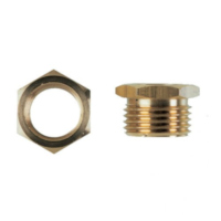 REDUZ.NIPPEL 1/2 Zoll-3/8 passend für Aprilia SR Ditech Street 50 TE000 2005, 5,4 PS, 4 kw