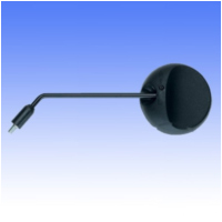 Mirror black round 92605AVME