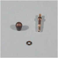 Adapter M6X1.00X40MM passend für Kawasaki GPZ  500 EX500D 1998, 60/50/34/27 PS, 44/37/25/20 kw